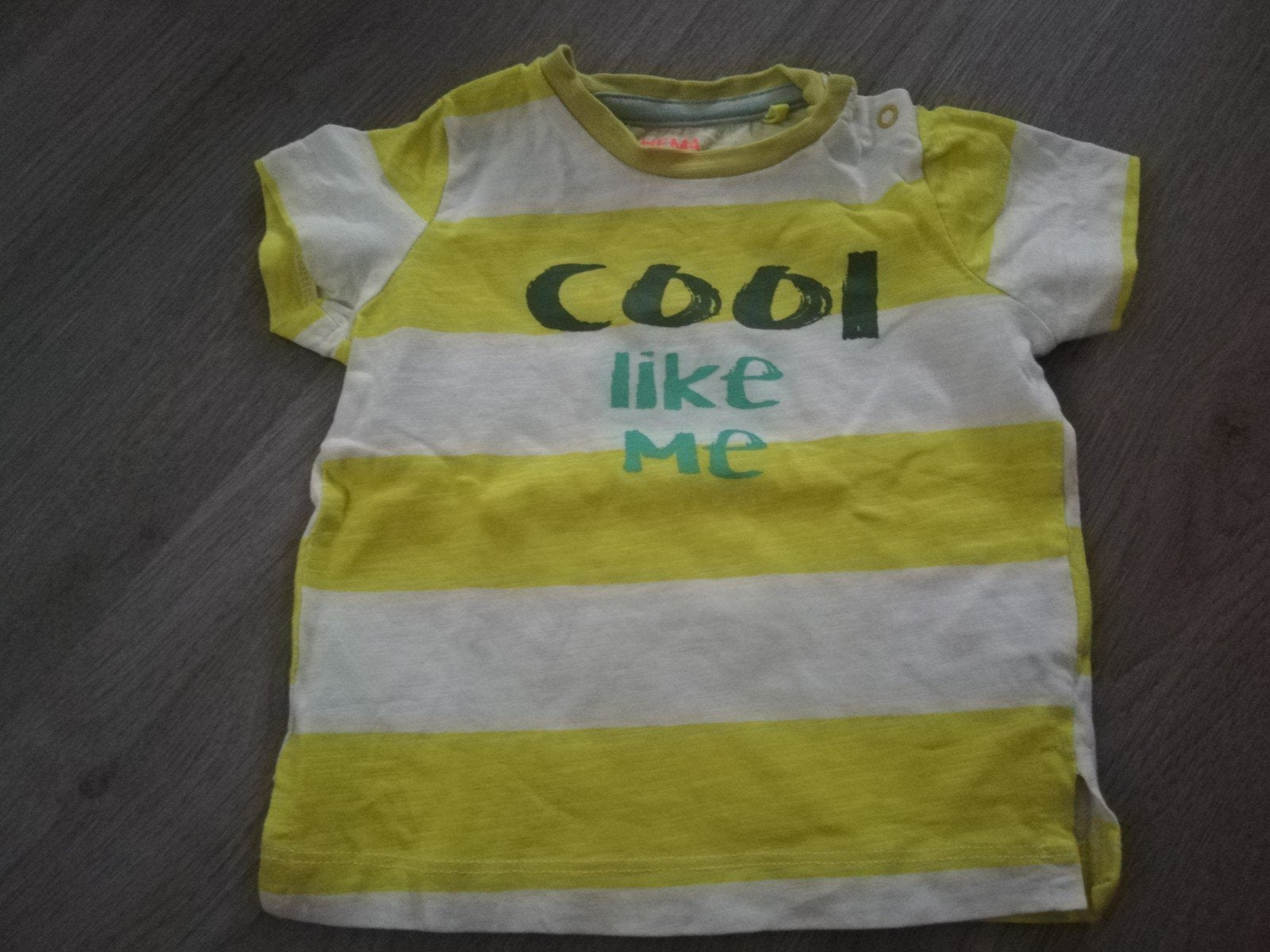 T-shirt 68 hema, Kinderen en Baby's, Babykleding | Maat 68, Ophalen of Verzenden, Gebruikt, Shirtje of Longsleeve