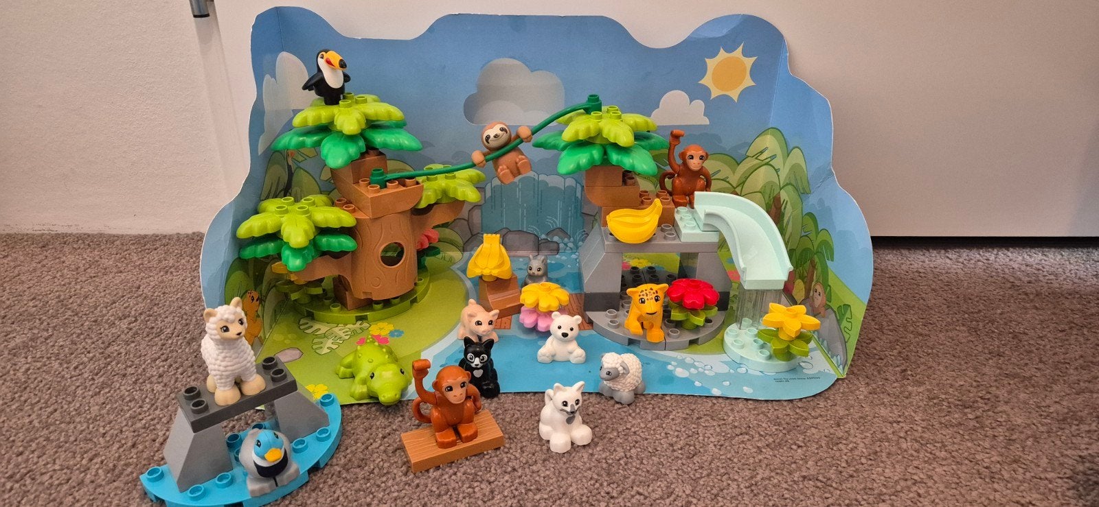 LEGO DUPLO Wilde Dieren van Zuid-Amerika (10973), Ophalen, Overige thema's, Lego, Inclusief instructies