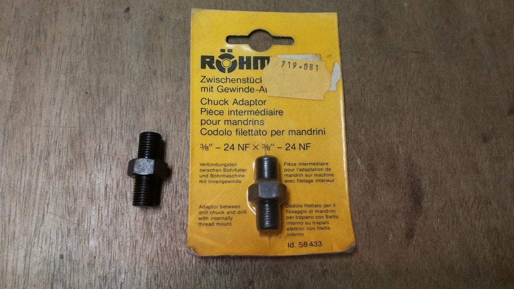 Rohm adapter 3/8" X 24  58433 nieuw, Verzenden, Nieuw