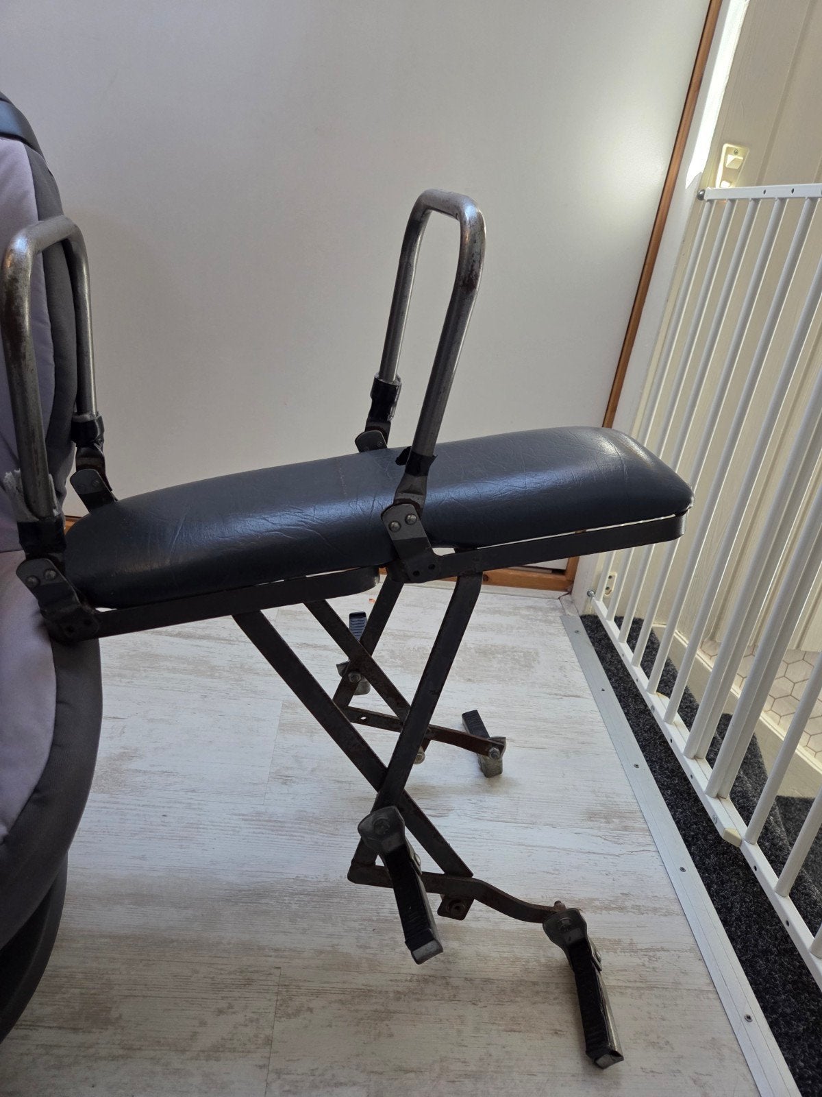 Vintage tweeling fietszitje - Achterzitje, Fietsen en Brommers, Achterzitje, Onbekend, Ophalen, 15 t/m 25 kg