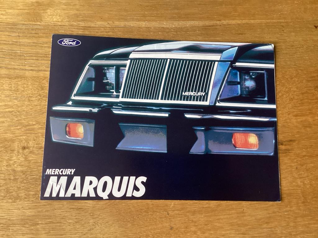 Ford Mercury Marquis Brougham brochure (Japans), Ophalen of Verzenden, Zo goed als nieuw, Ford