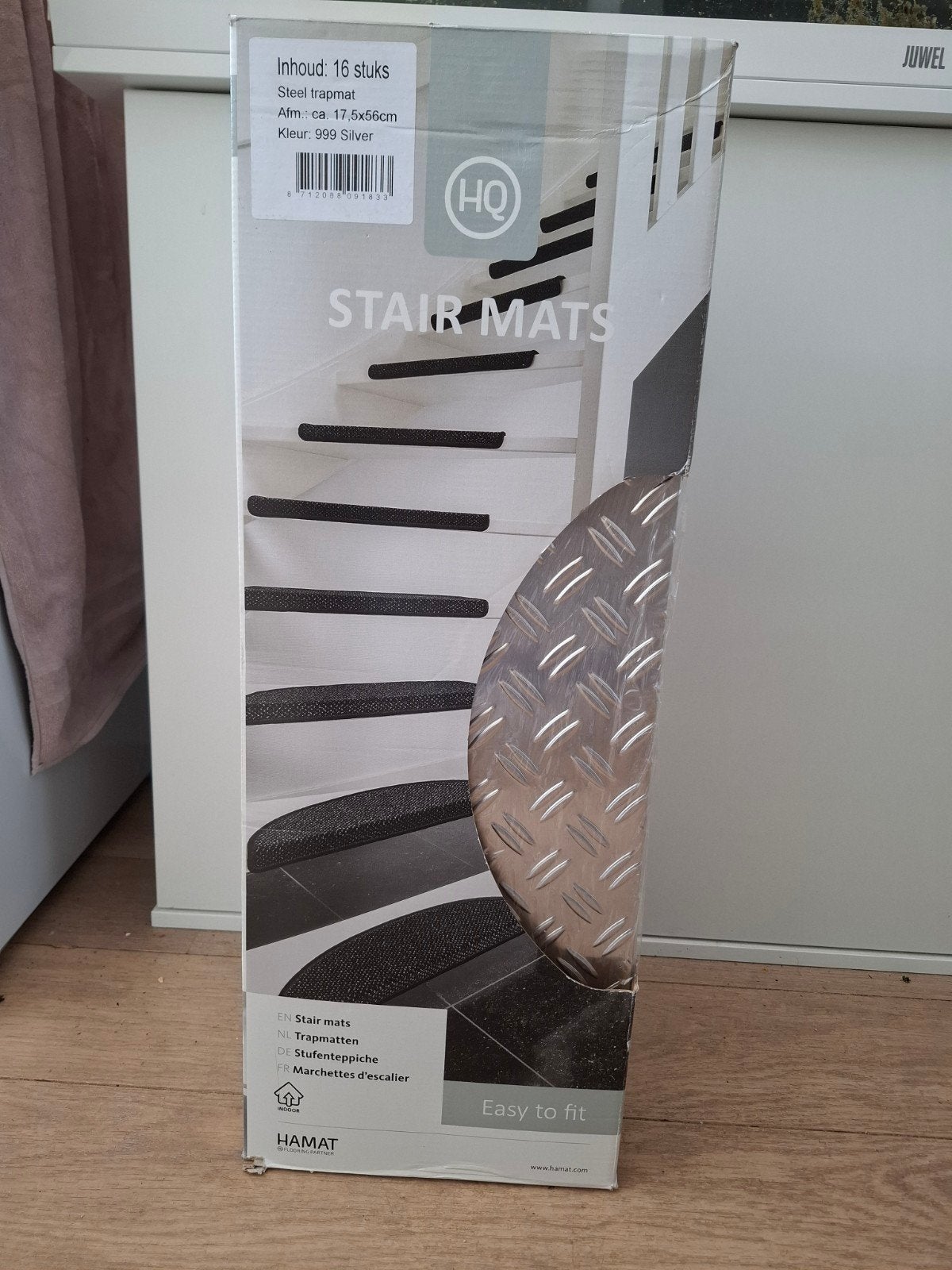 trapmatten steel, Huis en Inrichting, Ophalen, Nieuw