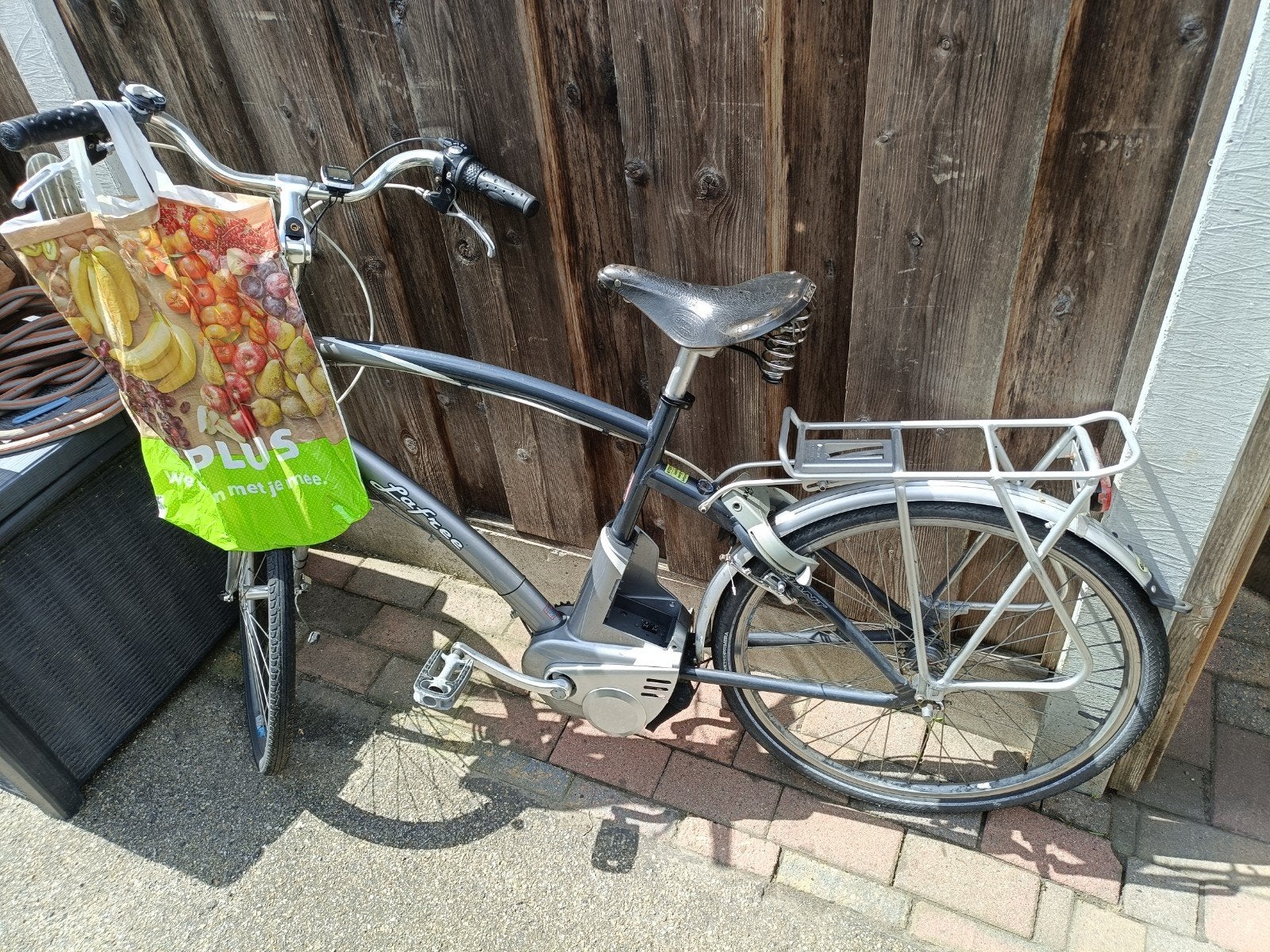 giant la free electrische herenfiets, Minder dan 10 versnellingen, Gebruikt, 55 cm of meer, Ophalen