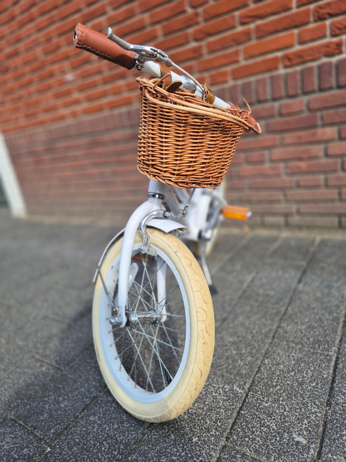 Banwood kinderfiets 16 inch incl. zijwieltjes., Ophalen, Gebruikt