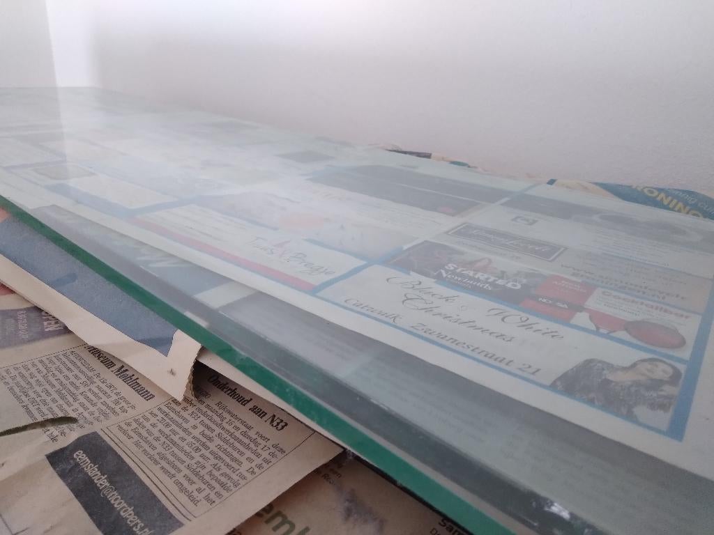 glasplaten voor vitrine kast, Ophalen, 50 tot 100 cm, Helder glas, Minder dan 100 cm