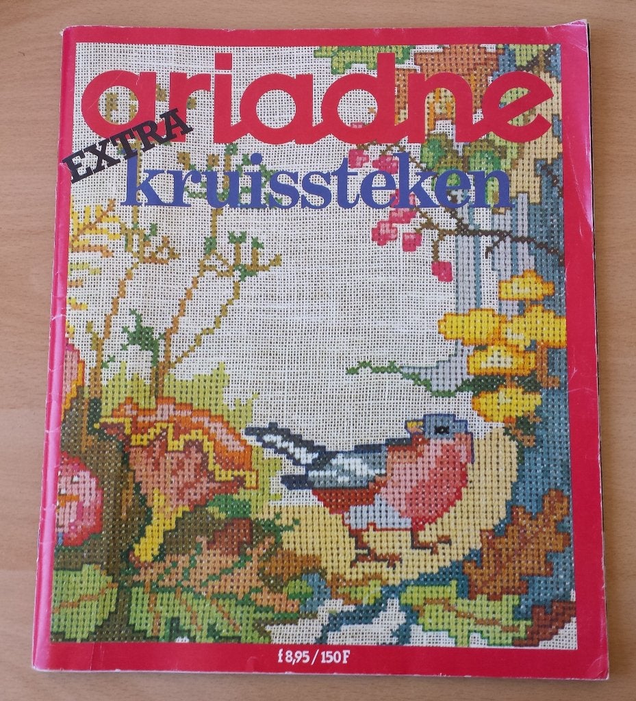 Ariadne Extra Kruissteken - Begin jaren 80, Patroon, Gebruikt, Ophalen of Verzenden, Handborduren