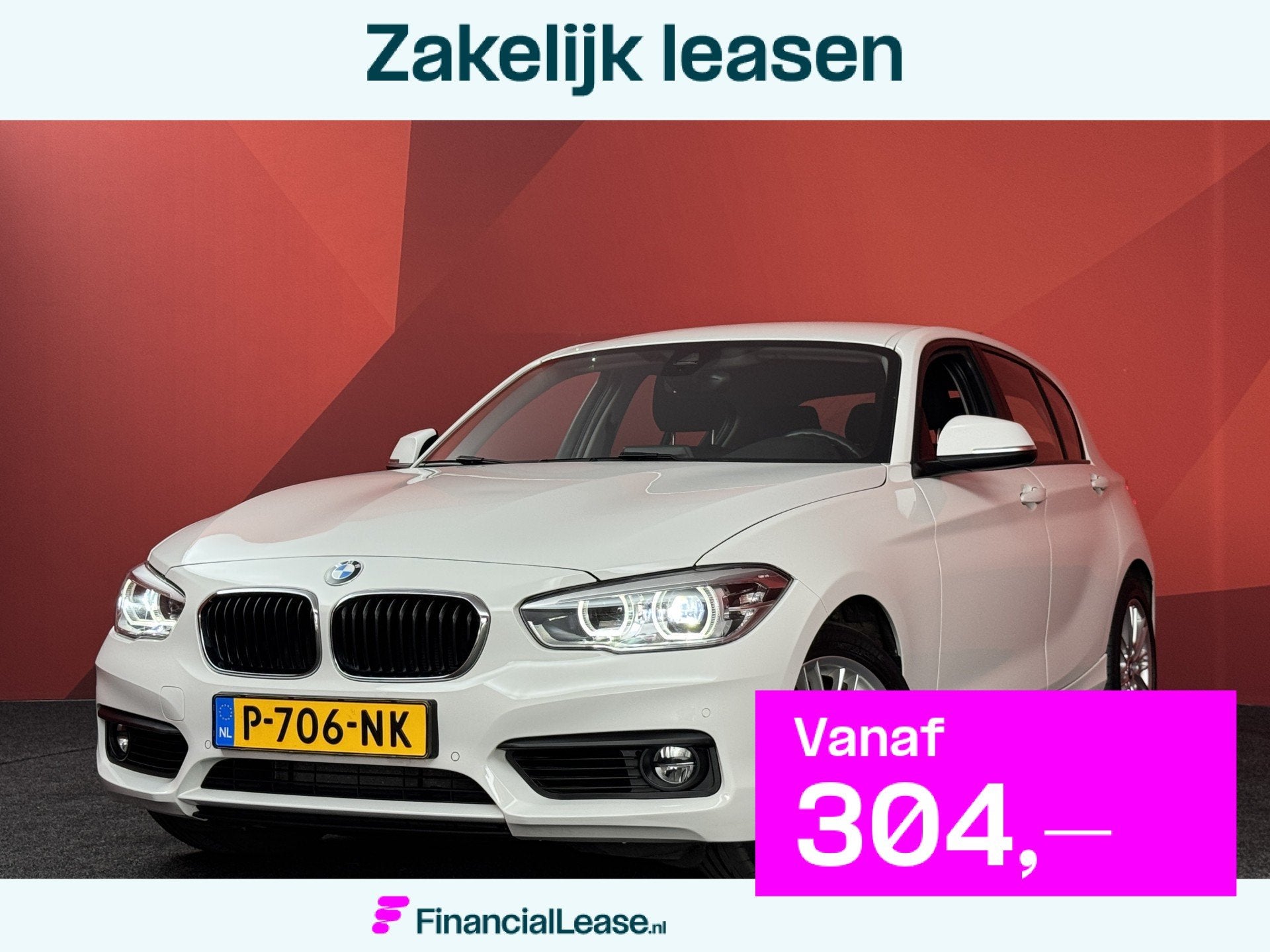BMW 1 Serie 120i Executive | Stoelverwarming | Navi, 1998 cc, 4 cilinders, Wit, 184 pk