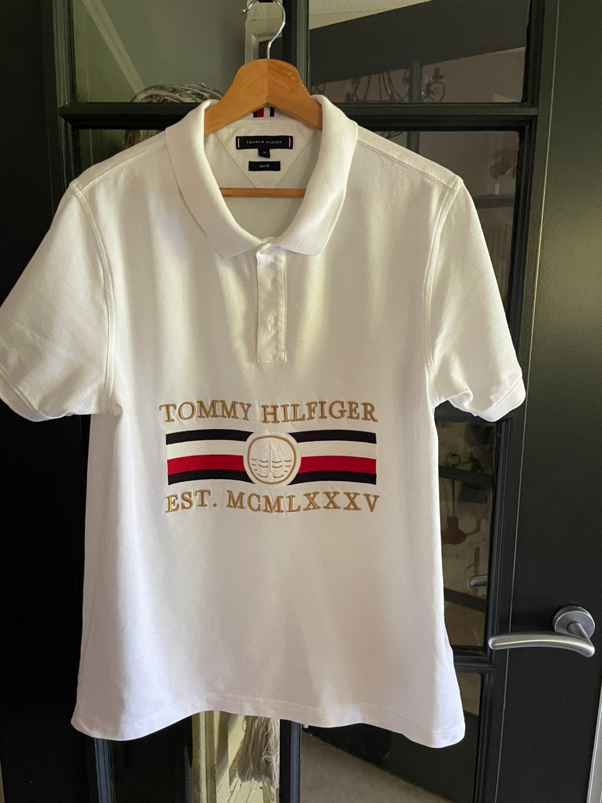 Tommy hilfiger, Ophalen of Verzenden, Zo goed als nieuw, Maat 56/58 (XL), Wit