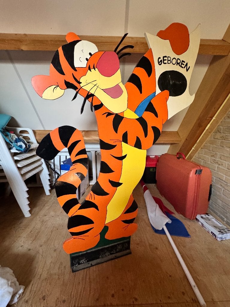 Teigetje Geboorte bord, Ophalen, Zo goed als nieuw, Geboortebord