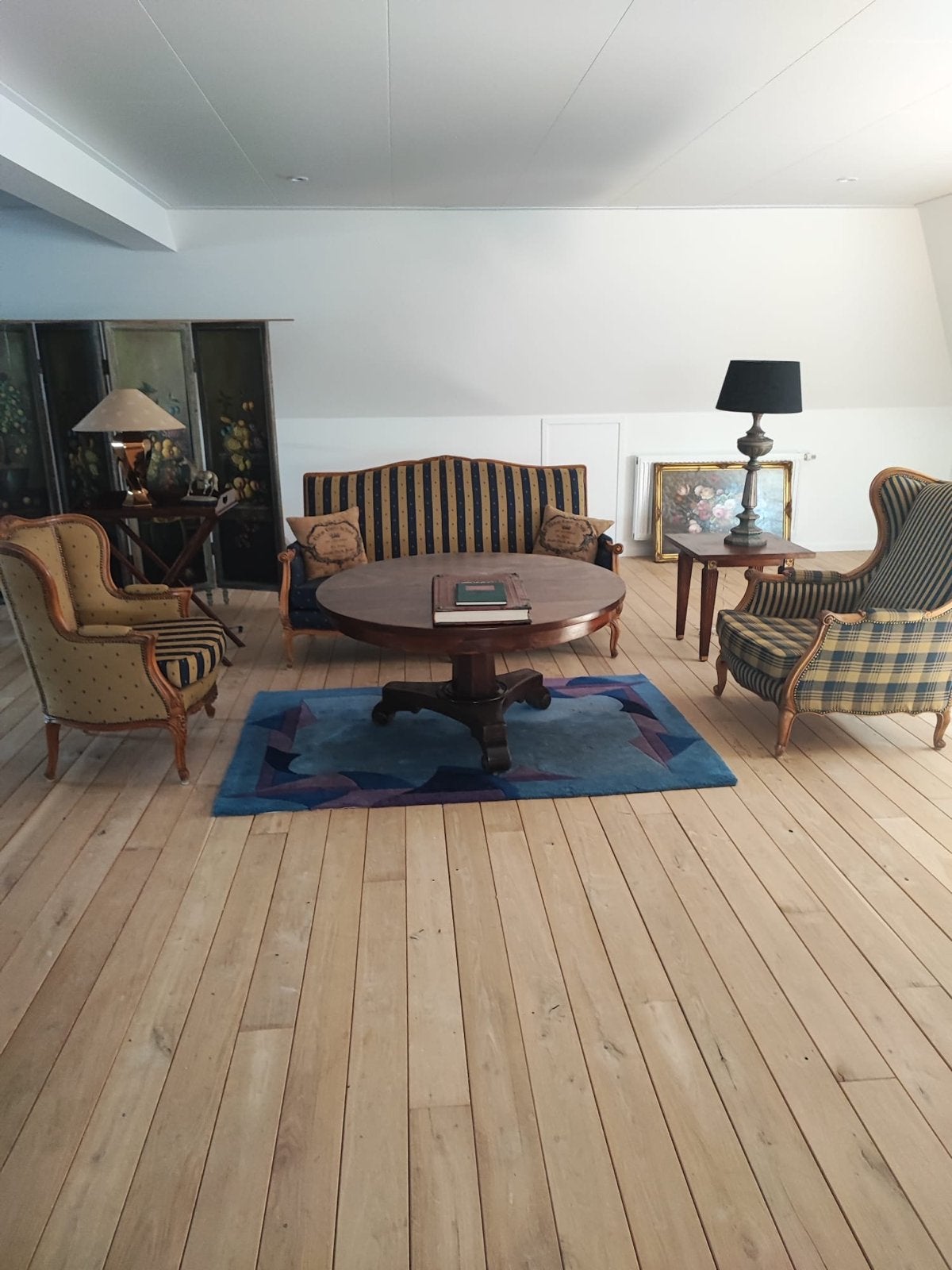 Complete Woonkamer Set: Bank, Tafel en Stoelen., Ophalen of Verzenden