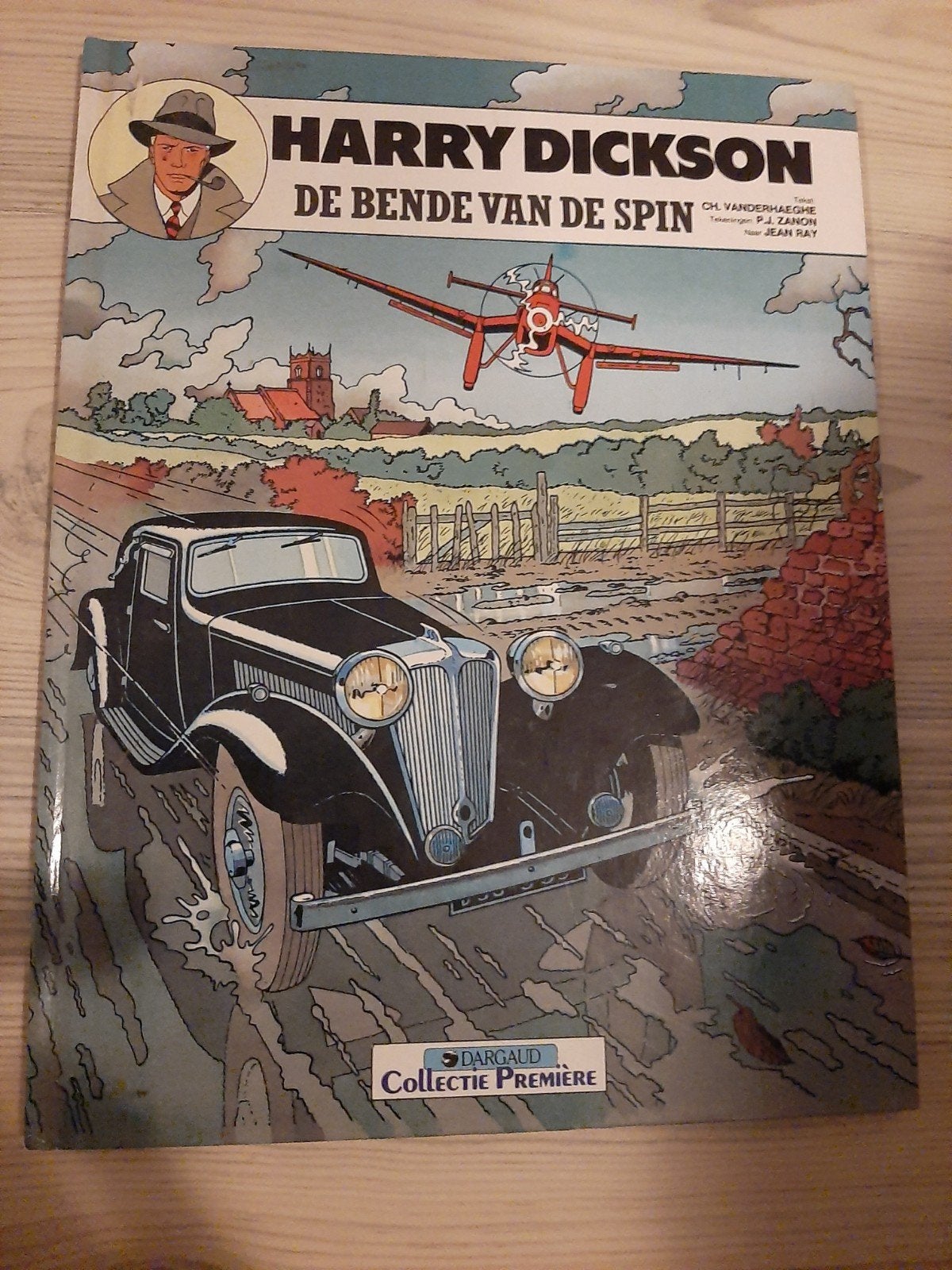 Harry Dickson - De Bende van de Spin (Hardcover), Eén stripboek, Ophalen of Verzenden, Gelezen, G.H. Vanderhaeghe