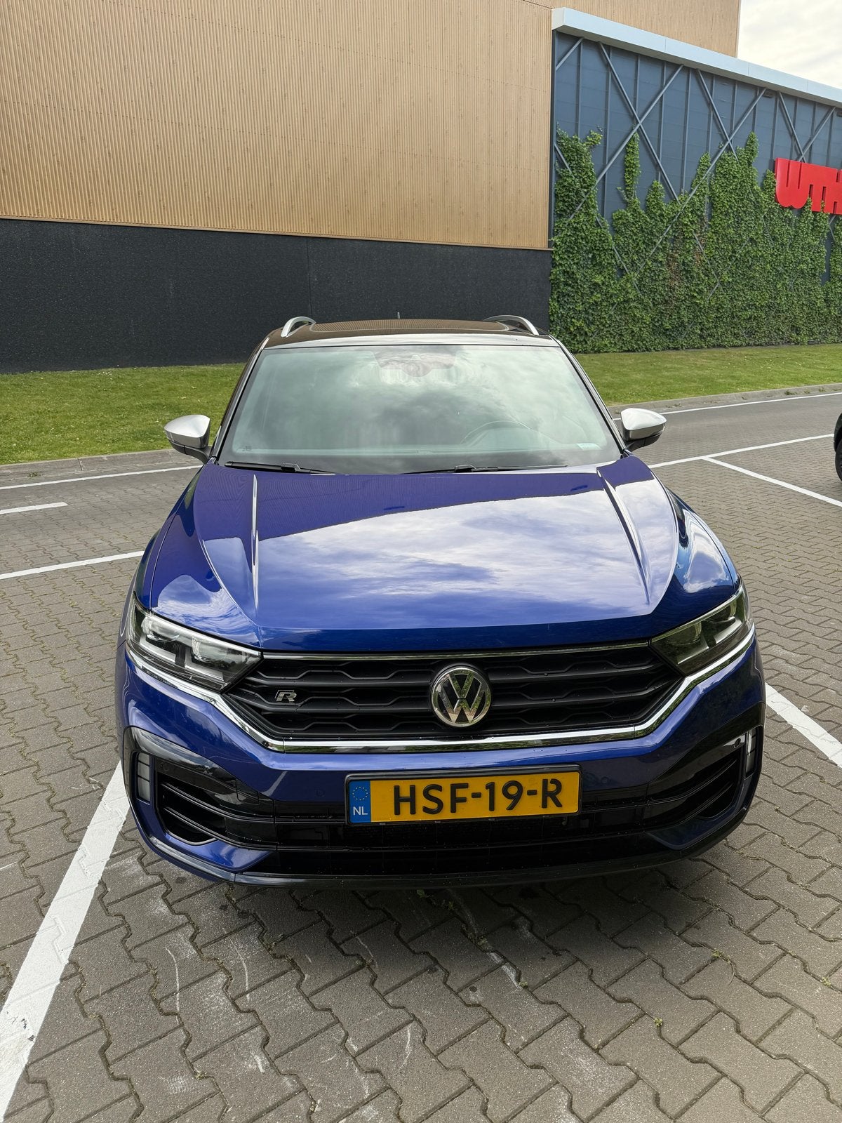 Volkswagen T-Roc 2.0 TSI 300pk 4Motion 7-DSG 2021 Blauw, Auto's, Automaat, 4 cilinders, 1984 cc, Blauw