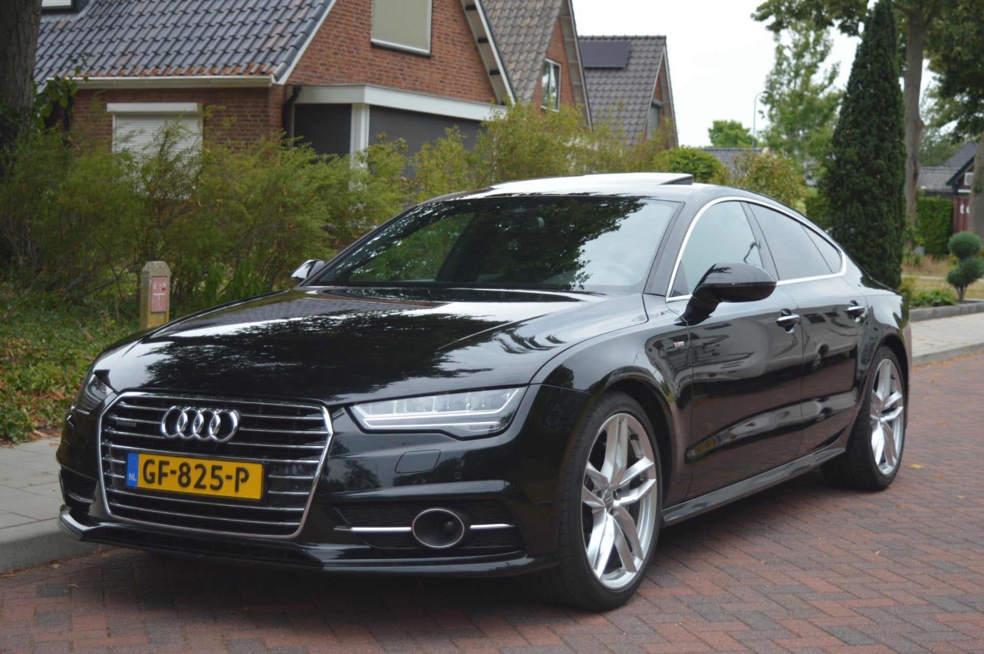 Audi A7 Sportback 3.0 TFSI quattro Pro Line S Org NL/NAP/sch, Auto's, Gebruikt, 2995 cc, 4 stoelen, Zwart