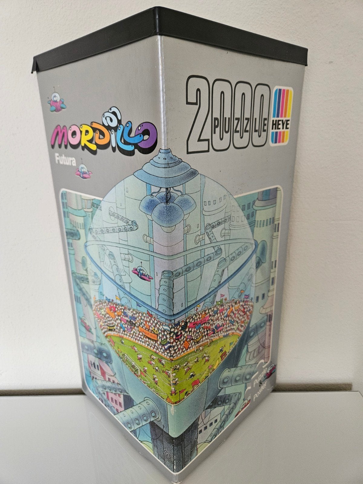 Heye puzzel Mordillo Futura 2000 stukjes, Ophalen of Verzenden, Zo goed als nieuw, Booster