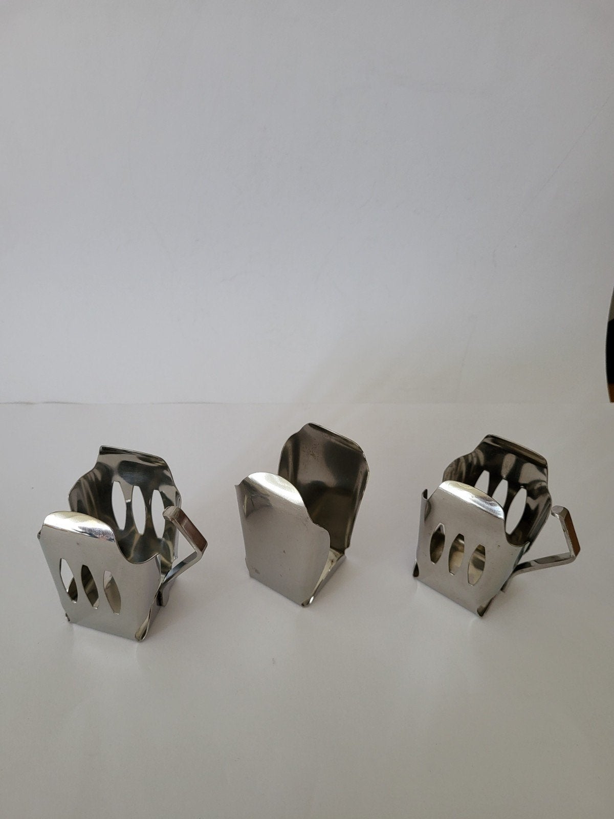 3 x GERO Zilmeta houder voor maggiflesje, Gero, Los bestek, Ophalen of Verzenden, Zo goed als nieuw