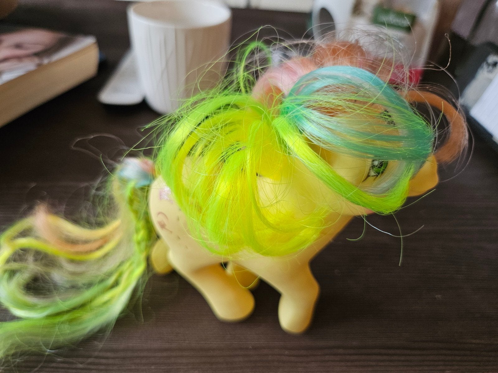 MY LITTLE PONY TRICKLES RETRO RAINBOW, Ophalen of Verzenden, Gebruikt