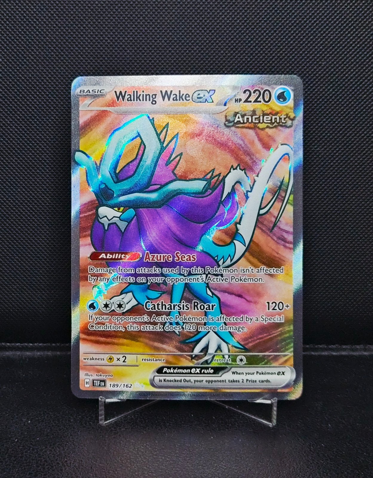 Walking Wake EX 189/162 Temporal Forces NM, Ophalen of Verzenden, Zo goed als nieuw