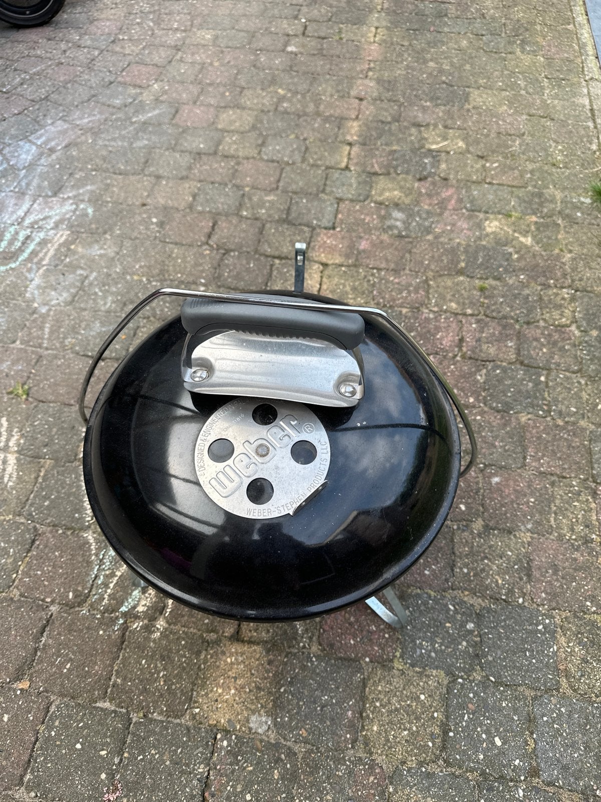 Weber Smokey Joe Premium Houtskoolbarbecue Zwart, Ophalen, Gebruikt