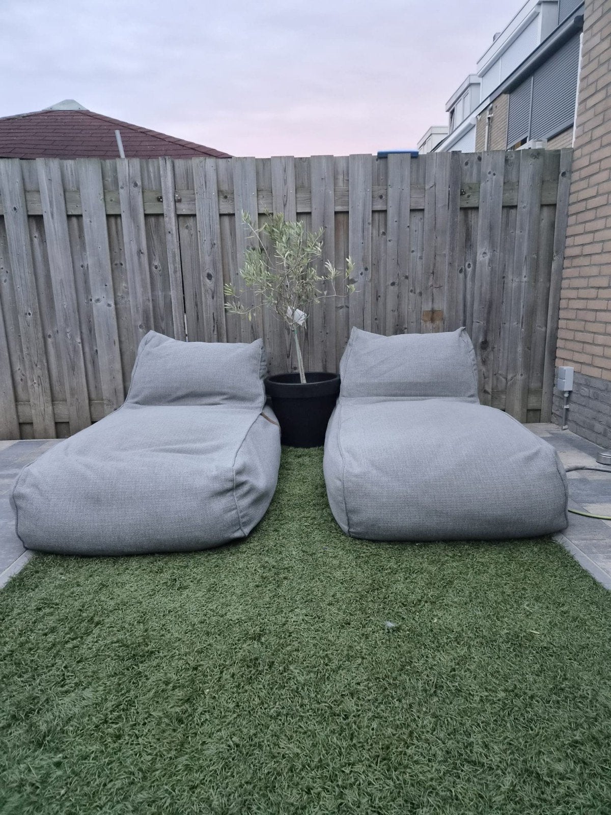 4 Seasons Outdoor Lounge Kussens, Ophalen, Zo goed als nieuw, Wicker