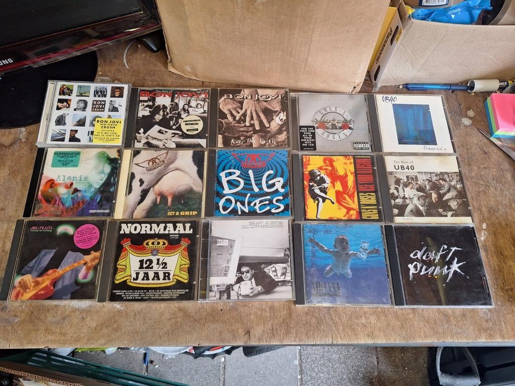 60 oude originele cd's rap rock metal pop in mooie staat, Cd's en Dvd's, Ophalen of Verzenden, Gebruikt