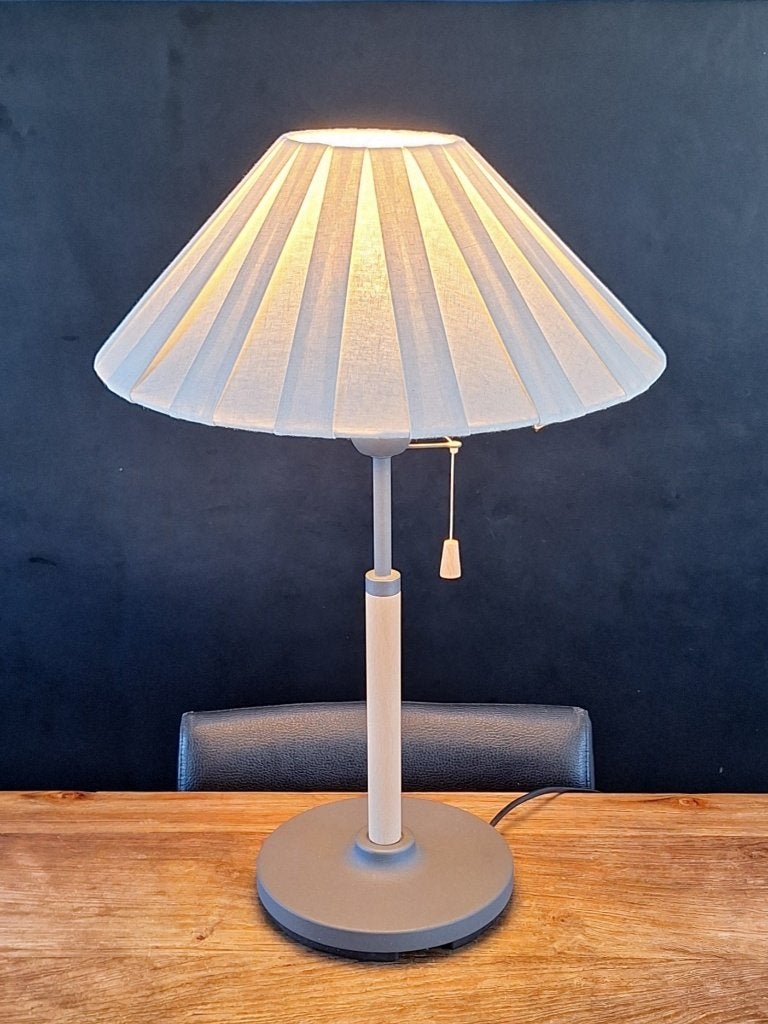 vintage Ikea design Tuve tafel-lamp retro sfeerlamp h= 55cm, Huis en Inrichting, Glas, 55 cm, Ophalen of Verzenden, IKEA