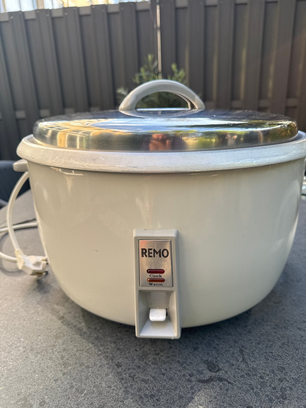Remo Rijstkoker - 5.6L - Doorsnee 45cm, Ophalen, Gebruikt