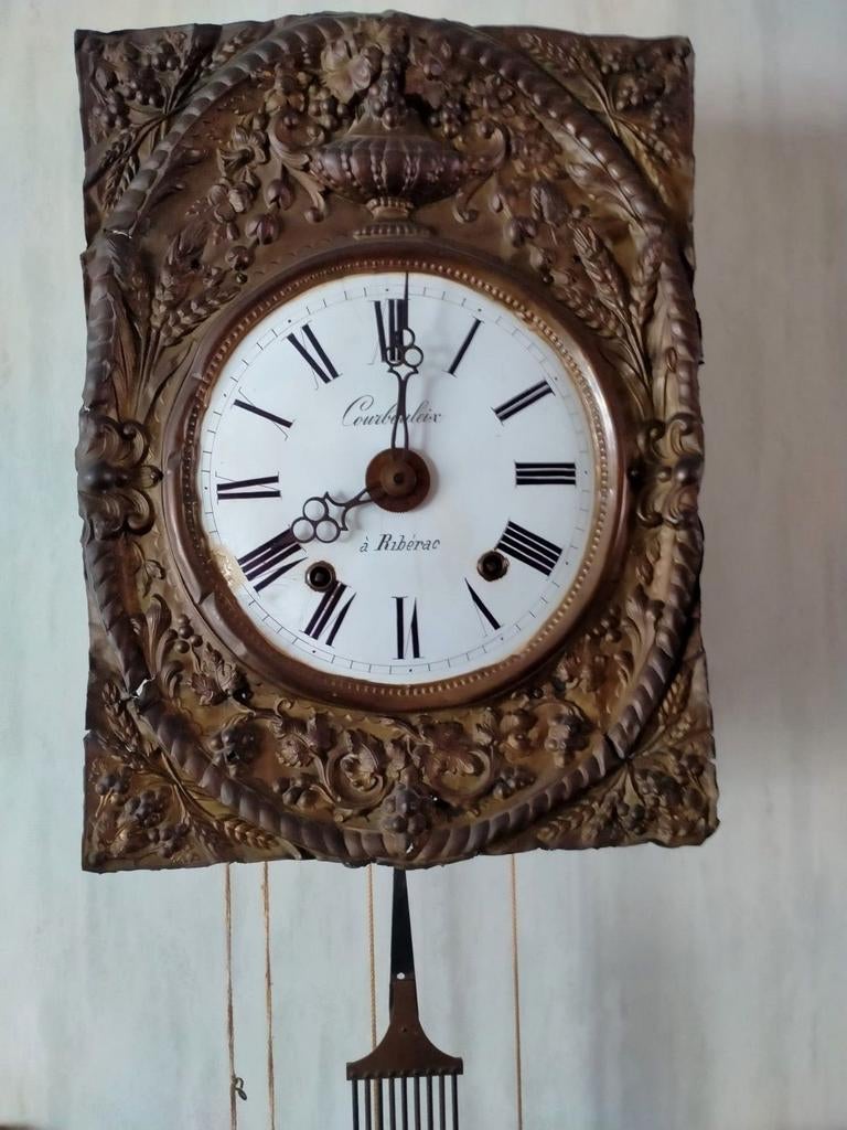 Antieke klok comptaise, Ophalen of Verzenden