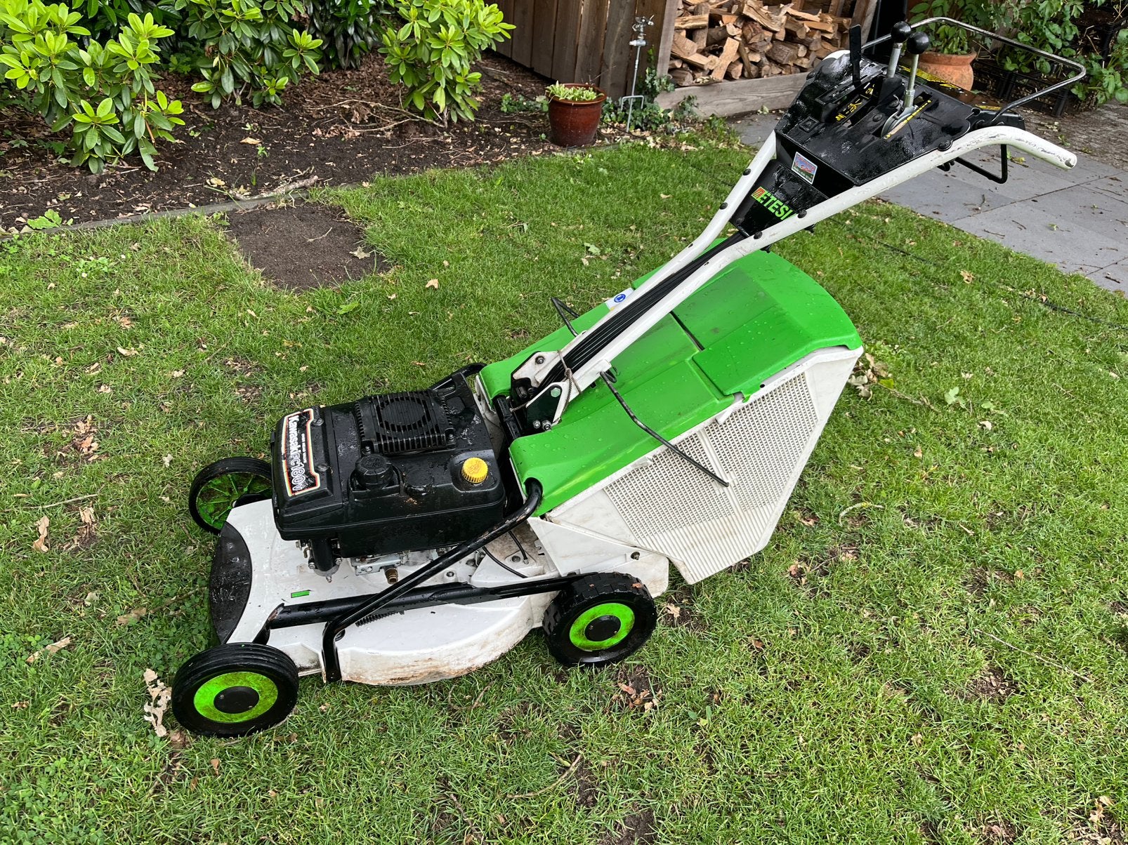 Etesia Pro 53 motormaaier, Tuin en Terras, Grasmaaiers, Ophalen, Gebruikt, 50 cm of meer, Benzine-grasmaaier