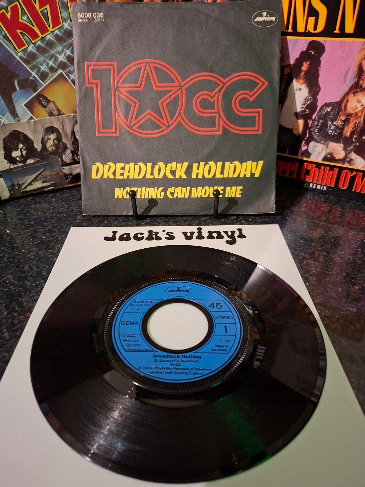 10cc - Dreadlock Holiday (Vinyl Single) 1978, Pop, 7 inch, Ophalen of Verzenden, Zo goed als nieuw