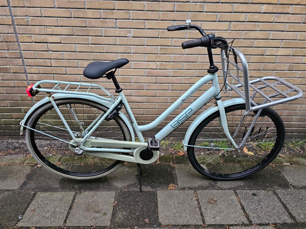 Bsp Metropolis Transporter damesfiets 28 inch, Terugtraprem, Fietsen en Brommers, Fietsen | Meisjes, Gebruikt, Versnellingen, BSP
