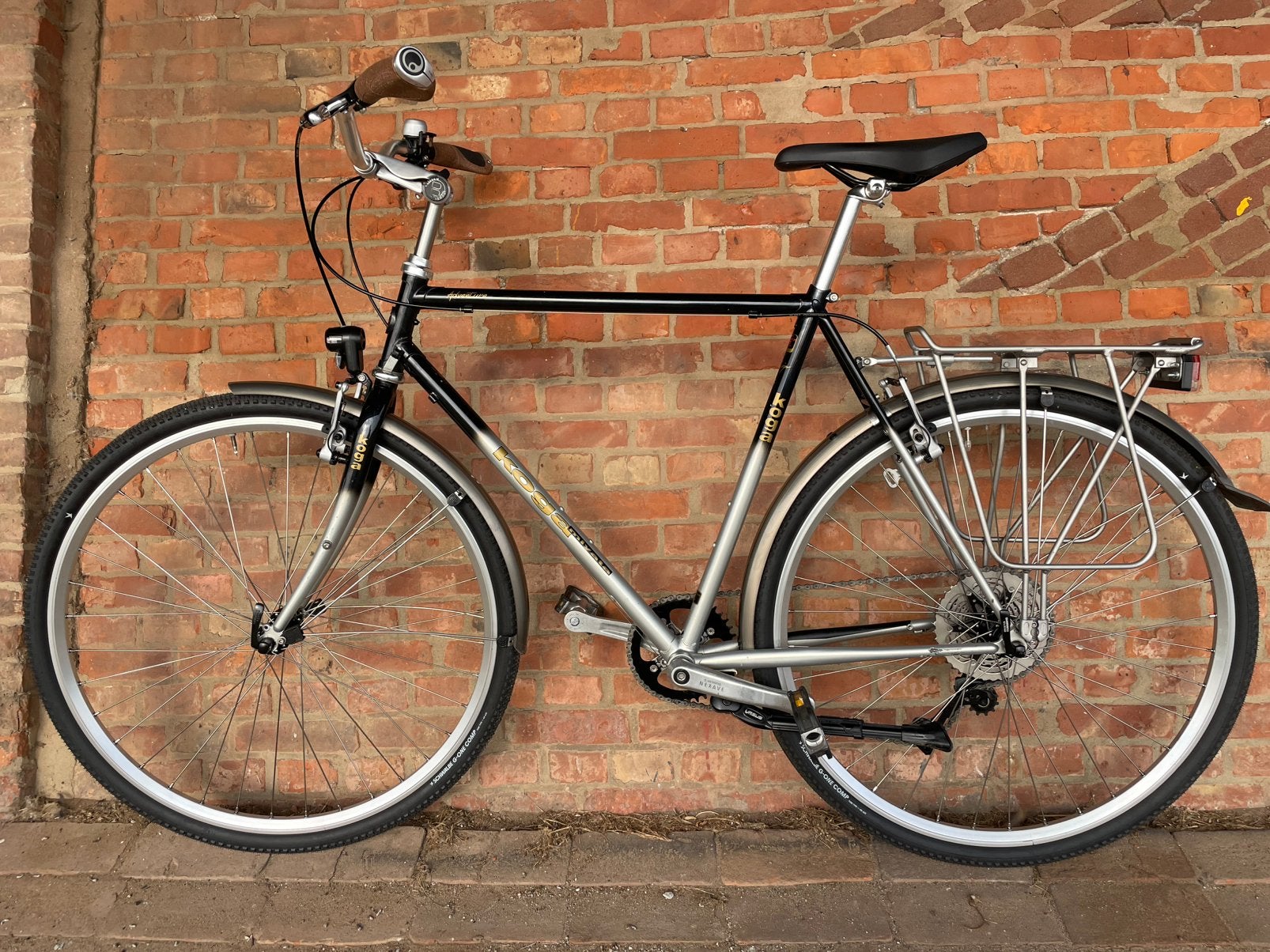 Koga Adventure 57cm 1x10 deore nieuwe wielset., Ophalen, 28 inch, 10 tot 15 versnellingen, Velgrem