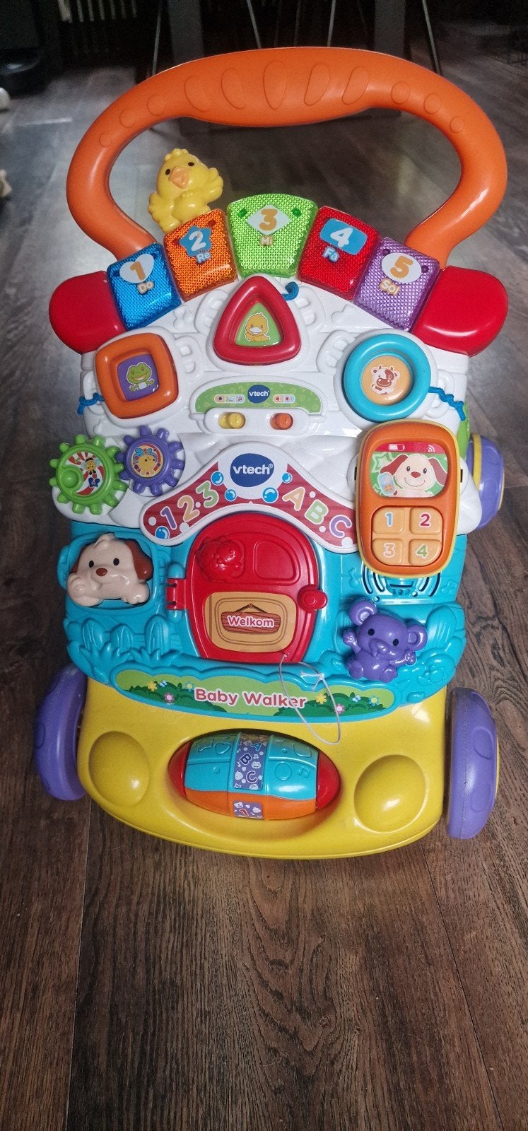 VTech Baby Walker - Interactieve Loopwagen met Geluid, Ophalen of Verzenden, Gebruikt, Overige typen, Met licht