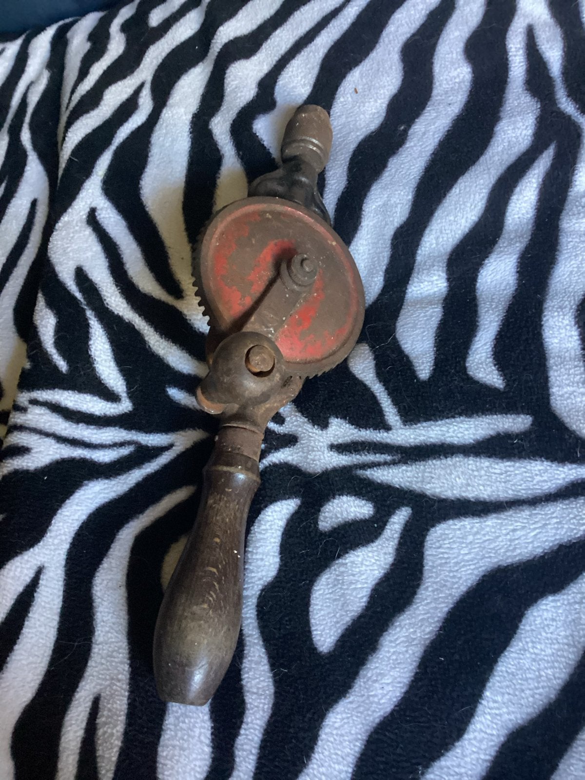 Vintage handboor - Antiek gereedschap, Ophalen of Verzenden