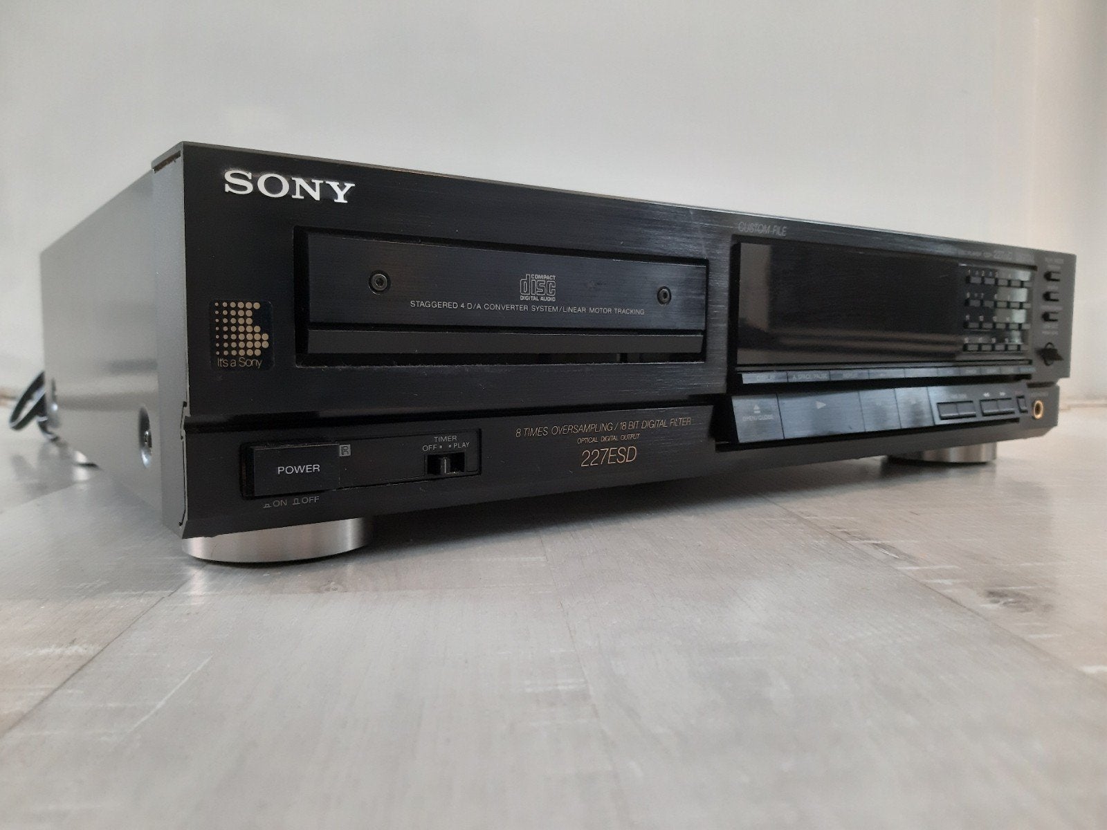 Sony CDP 227 ESD CD Speler, Ophalen of Verzenden, Sony