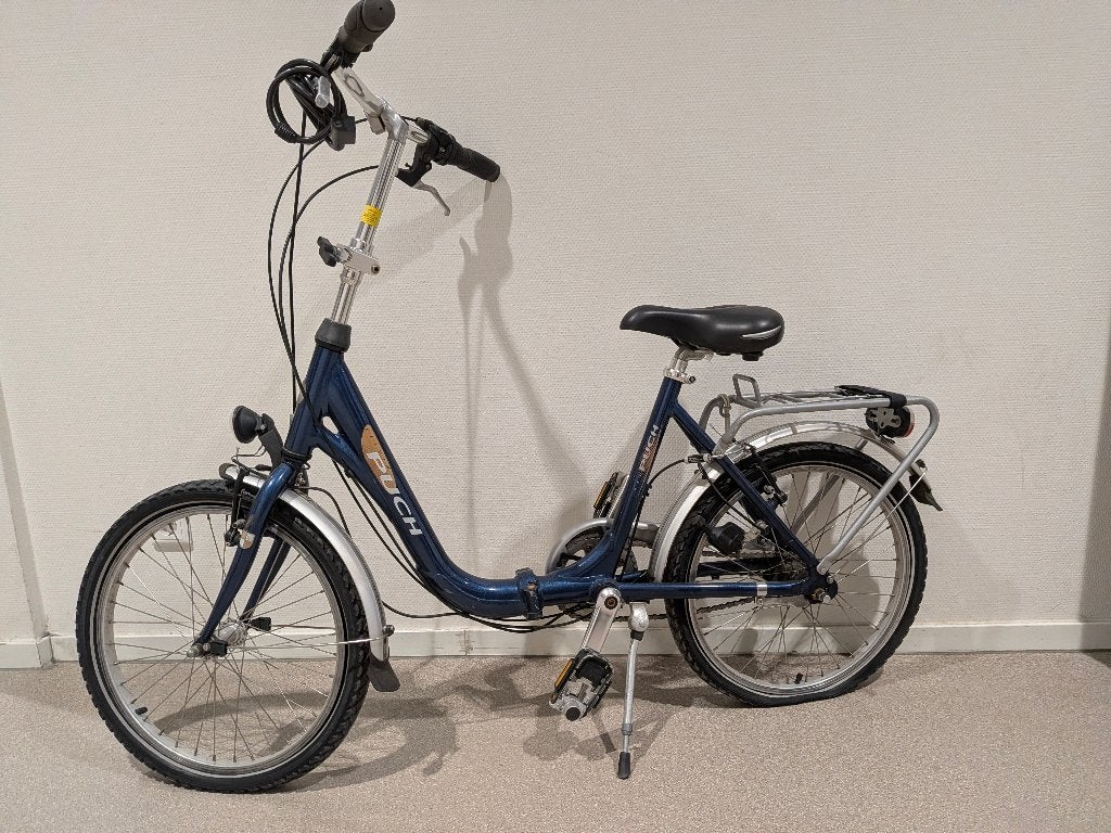 Puch vouwfiets Kelvin, 20 inch of meer, Gebruikt, Totaal opvouwbaar, Ophalen