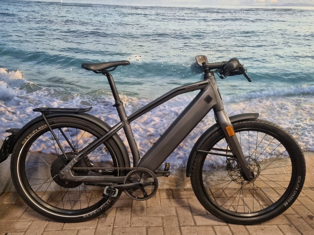 Stromer St2 riemaandrijving,, 983Wh, 2023, speed pedelec Blu, Fietsen en Brommers, Elektrische fietsen, Gebruikt, -, - 0
-, NL