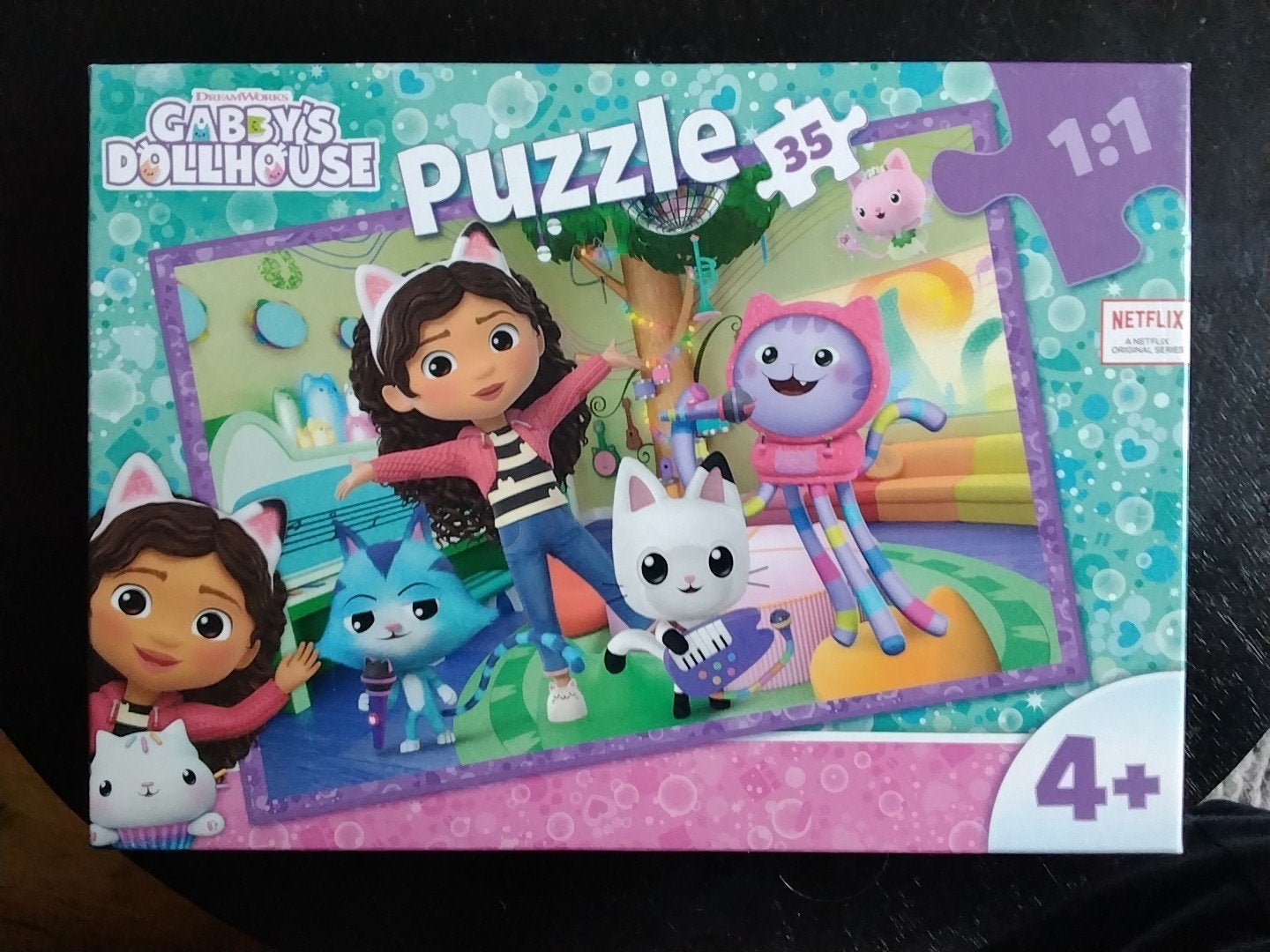 gabby dolhouse puzzel 35 stukjes, Ophalen, 10 tot 50 stukjes, Zo goed als nieuw, 4 tot 6 jaar
