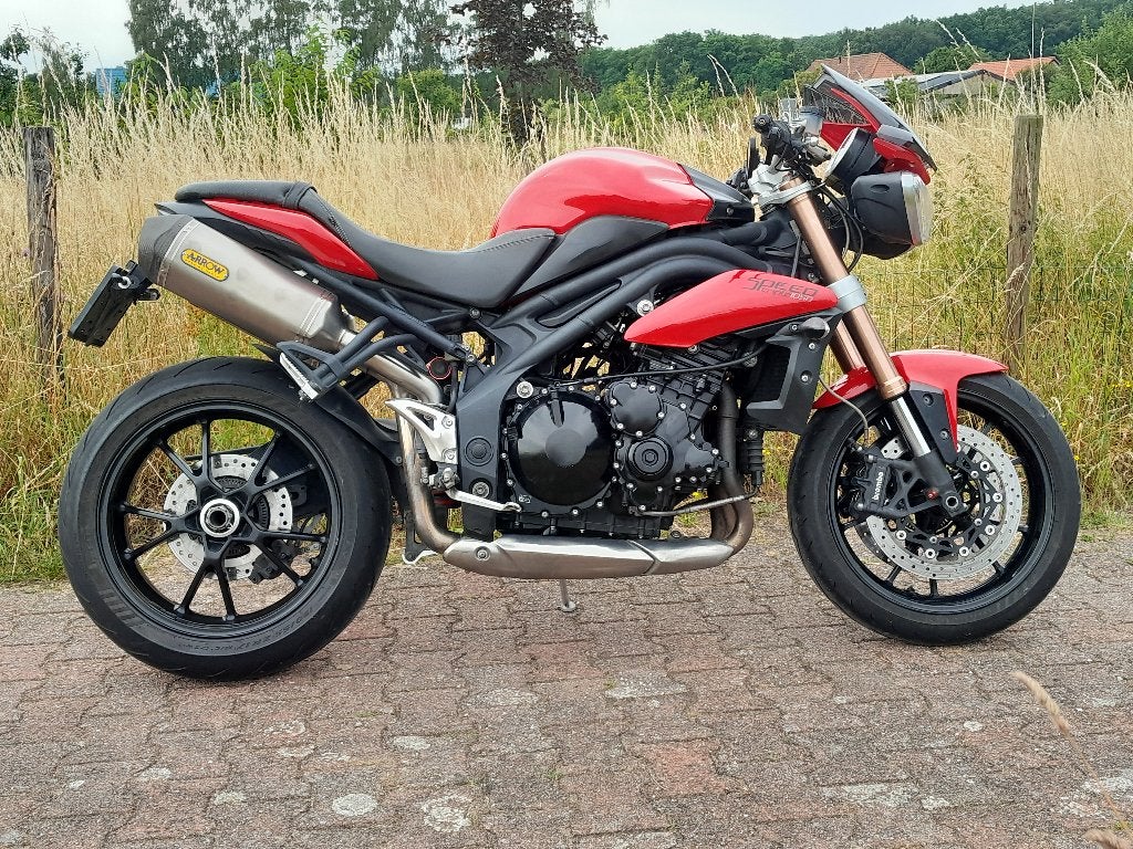 Triumph Speed triple 1050 2011, Motorrijbewijs A, 3 cilinders, Particulier, 1050 cc