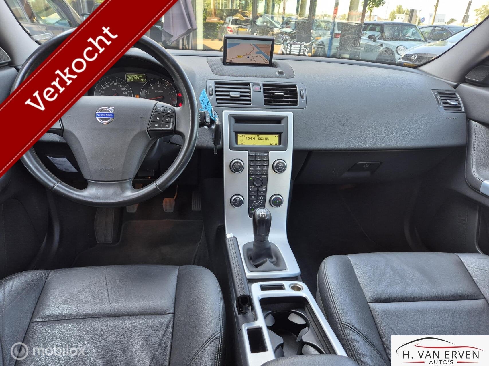 Volvo V50 2.0 Business LEDER NAVI PDC XENON, Auto's, 4 cilinders, 1279 kg, V50, Parkeersensor