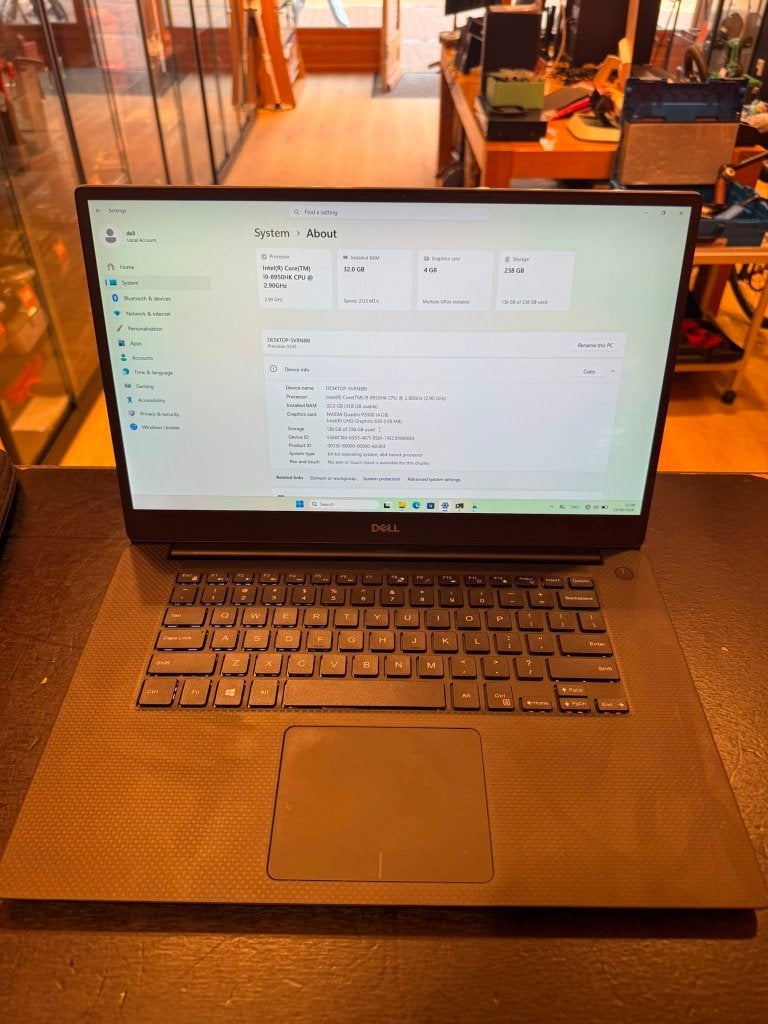 Dell Precision 5530 | i9 | 32GB | 256GB | Nette staat, ., 32 GB, Ophalen of Verzenden, Zo goed als nieuw