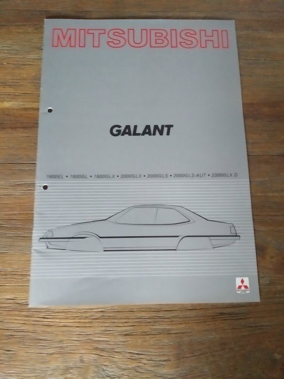 Mitsubishi Galant 1980 20 pag., Verzenden, Zo goed als nieuw, Mitsubishi