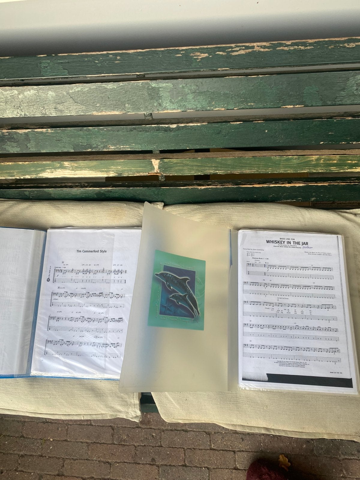 2 mappen vol met bass tabs (bladmuziek voor basgitaar), Ophalen, Basgitaar, Overige soorten, Zo goed als nieuw