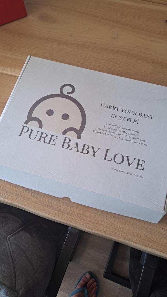 Pure Baby Love draagdoek, Overige merken, Draagdoek, Nieuw, Ophalen of Verzenden