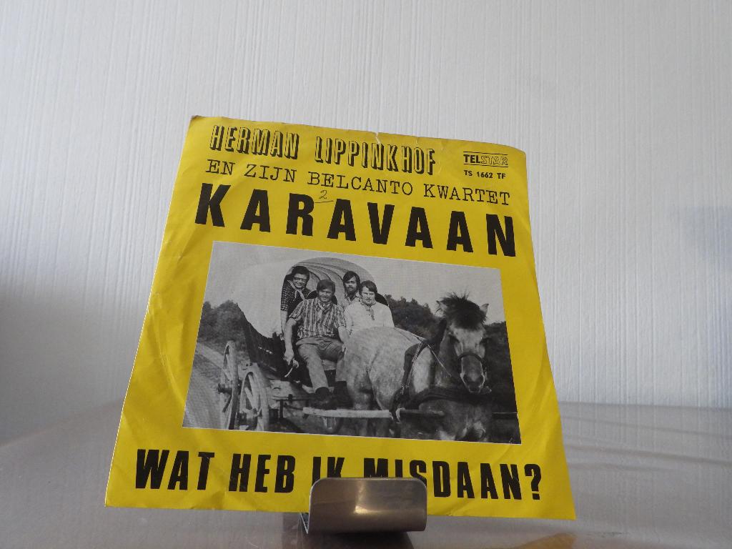 Herman Lippinkhof – Karavaan - Wat heb ik misdaan  1971, Ophalen of Verzenden, Gebruikt, Pop