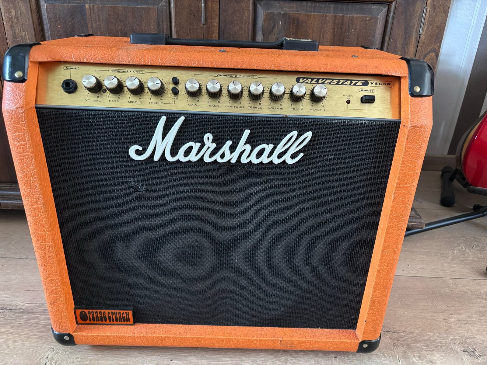 Zeldzaam! Marshall VS65R Orange Crunch, incl. footswitch, Muziek en Instrumenten, Ophalen, Gebruikt, Gitaar, 50 tot 100 watt