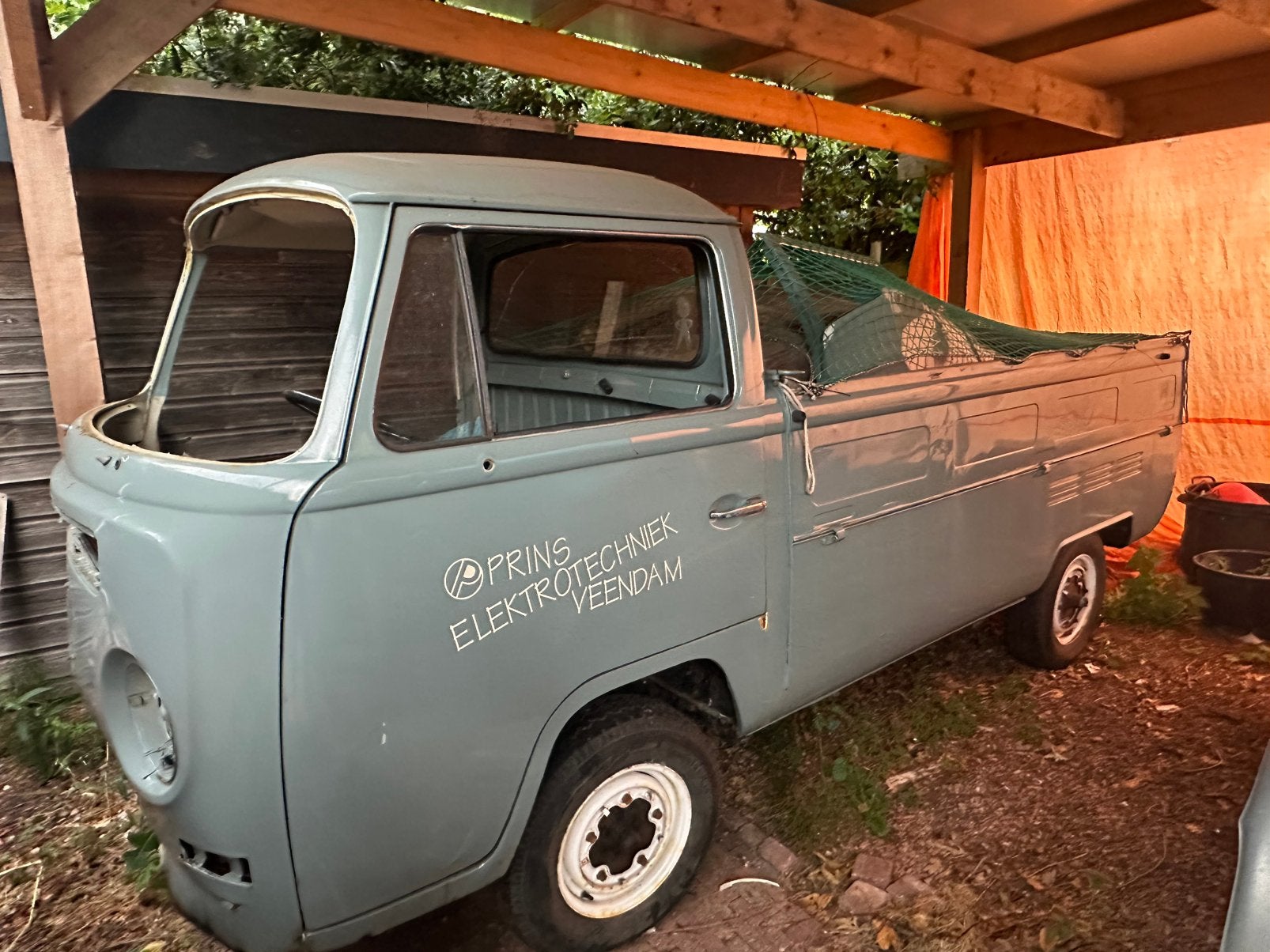 Volkswagen pickup T2a met schade ,99% compleet, Auto-onderdelen, Ophalen, Voor, Volkswagen, Bumper