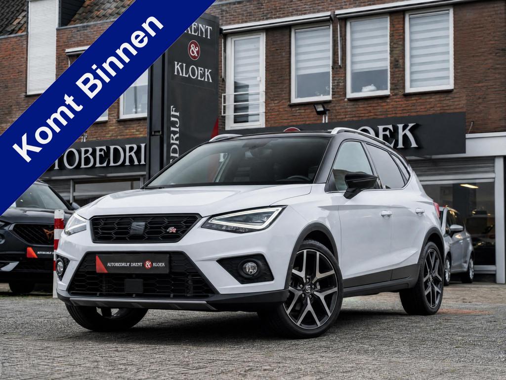 SEAT Arona 1.0 TSI FR Business Intense CAMERA BEATS AUDIO 18, Gebruikt, 116 pk, Wit, Bedrijf