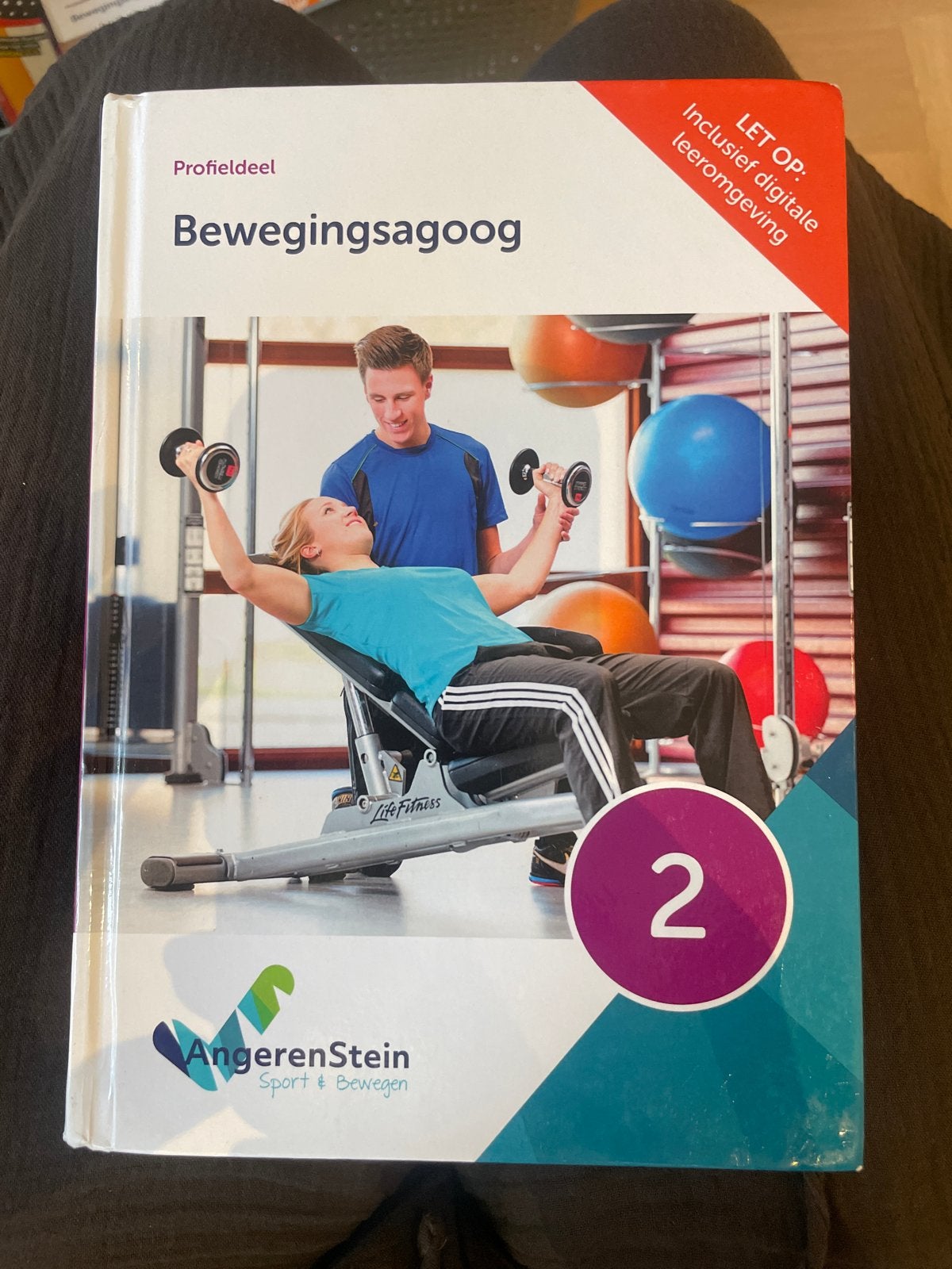 Profieldeel Bewegingsagoog - AngerenStein Sport & Bewegen, Boeken, Ophalen, Zo goed als nieuw, MBO