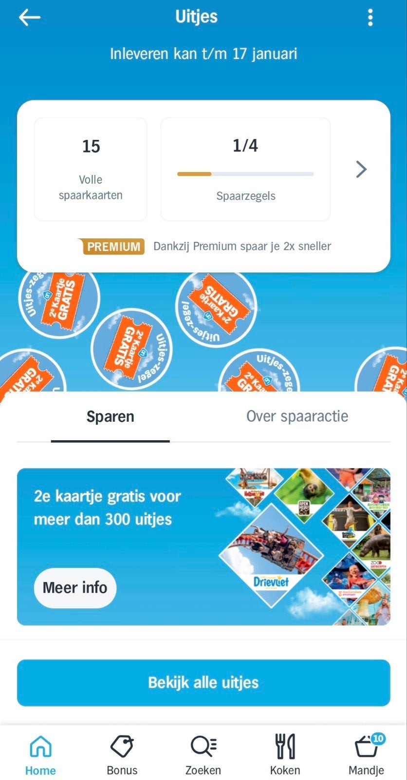 ah uitjes zegels, Verzamelen, Albert Heijn, Ophalen