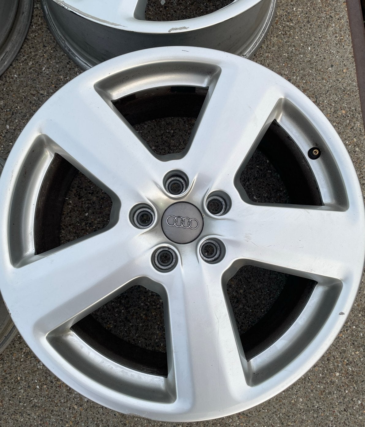 Originele Audi 18 inch velgen RS6 8 X 18 ET43 5 arm design, Auto-onderdelen, Banden en Velgen, Ophalen, 18 inch, Overige, Gebruikt